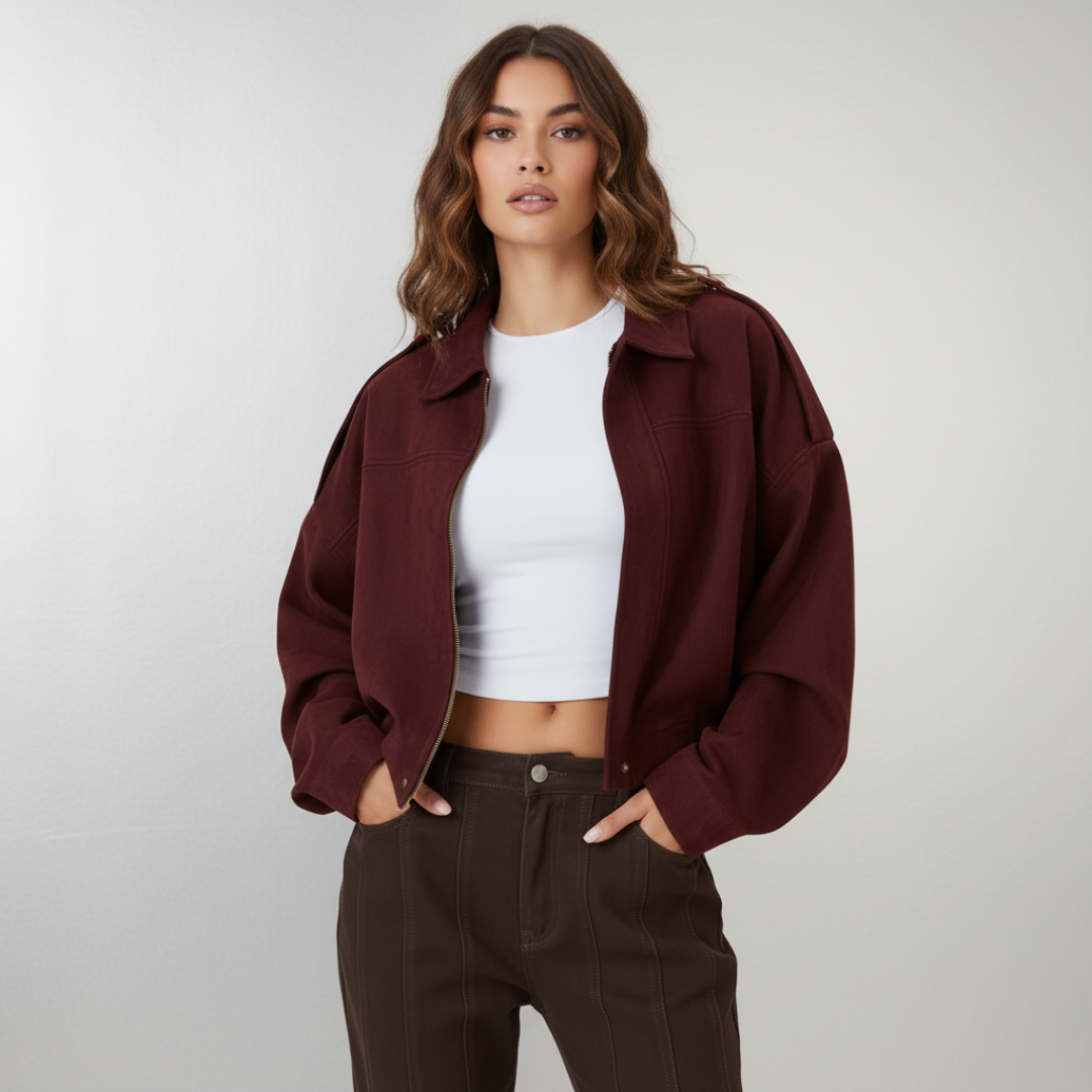 Ravelle™ Vintage Zip Jacket