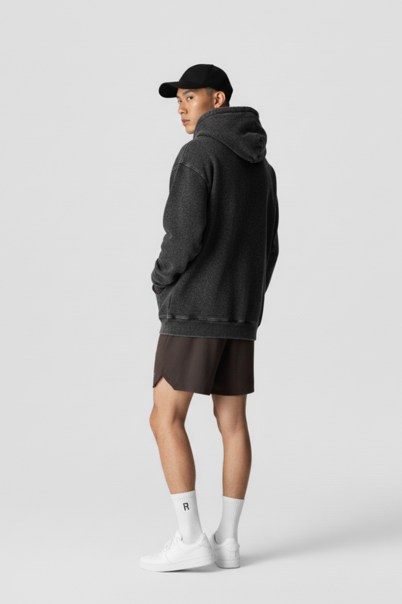 Ravelle™ Oversized Hoodie Acid Wash
