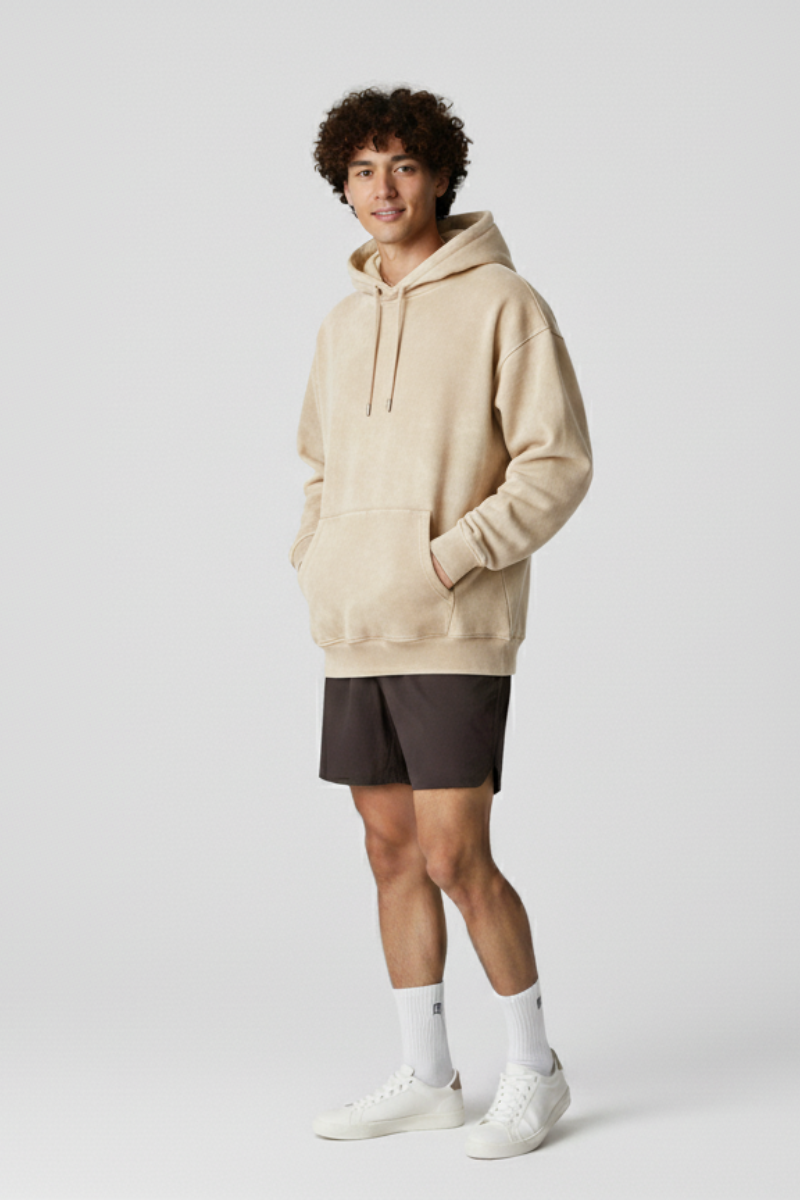 Ravelle™ Oversized Hoodie Acid Wash