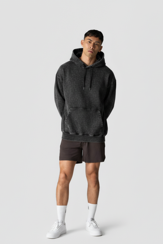 Ravelle™ Oversized Hoodie Acid Wash