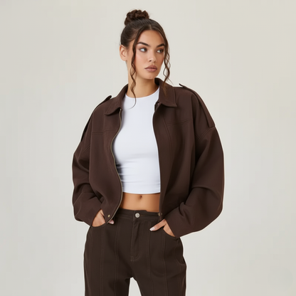 Ravelle™ Vintage Zip Jacket