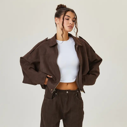 Ravelle™ Vintage Zip Jacket