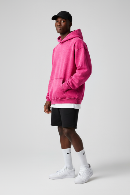 Ravelle™ Oversized Hoodie Acid Wash